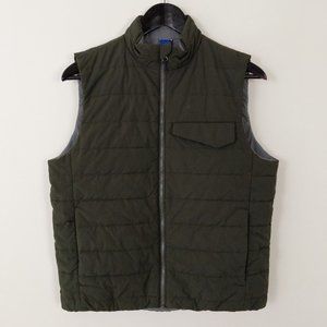 Kit and Ace Womens Size Small Quilted Vest Olive Green Nylon Stretch Lululemon